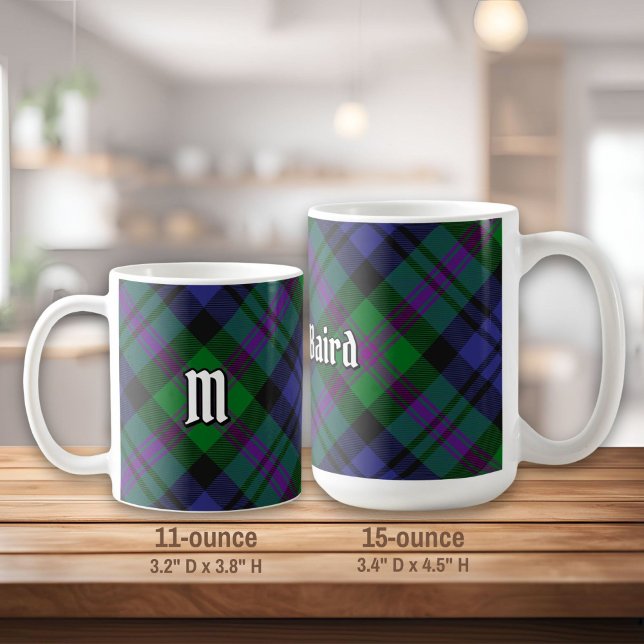 Clan Baird Tartan Kaffeetasse (Von Creator hochgeladen)