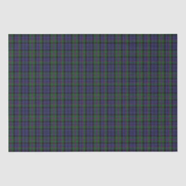 Clan Baird Tartan Kariert Seidenpapier (Vorderseite)