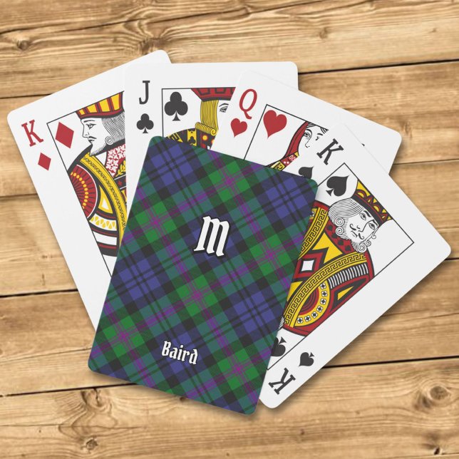 Clan Baird Tartan Spielkarten (Von Creator hochgeladen)