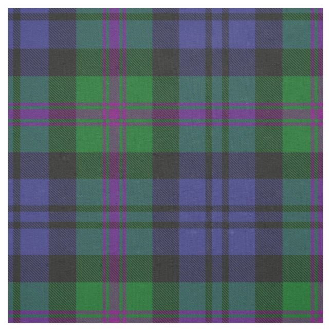 Clan Baird Tartan Stoff (Muster)