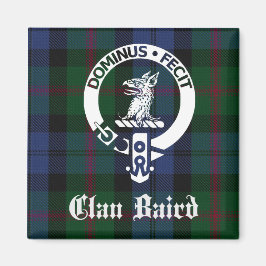 Clan Baird Tartan Wappen Magnet