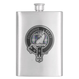 Clan Baird Wappen & Dress Tartan Flask Flachmann