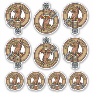 Clan Baird Wappen Sticker Set