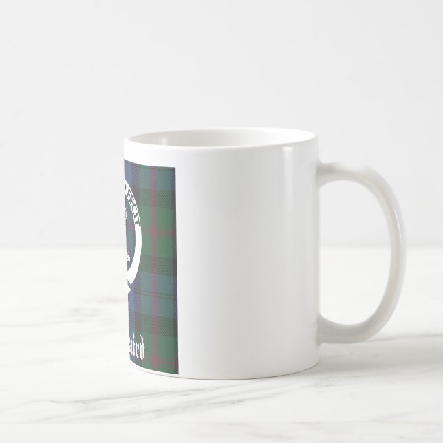 Clan Baird Wappen Tartan Kaffeetasse (Rechts)