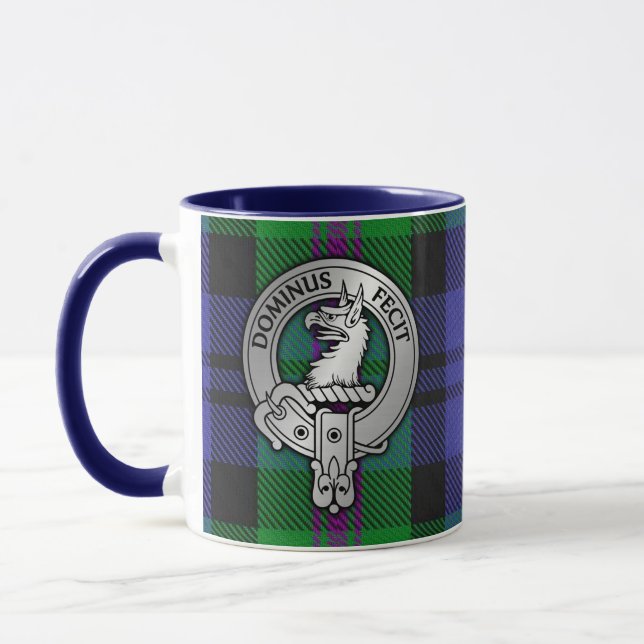 Clan Baird Wappen & Tartan Tasse (Links)