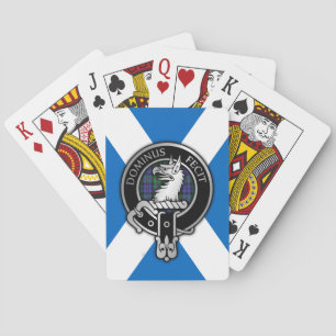 Clan Baird Wappen & Tartan über Salreifen Bicycle  Spielkarten