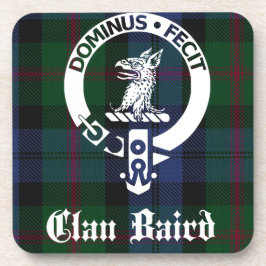 Clan Baird Wappen Tartan Untersetzer