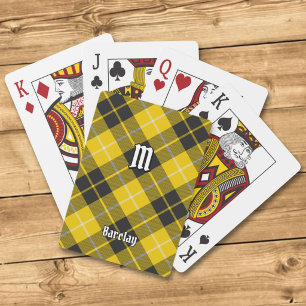 Clan Barclay Kleid Tartan Spielkarten