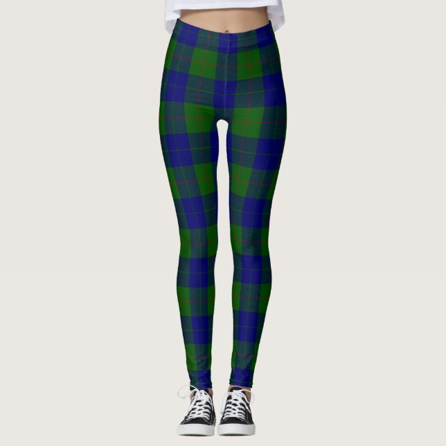 Clan Barclay Tartan Leggings (Vorderseite)