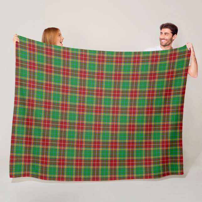 Clan Baxter Tartan Fleecedecke (Beispiel)