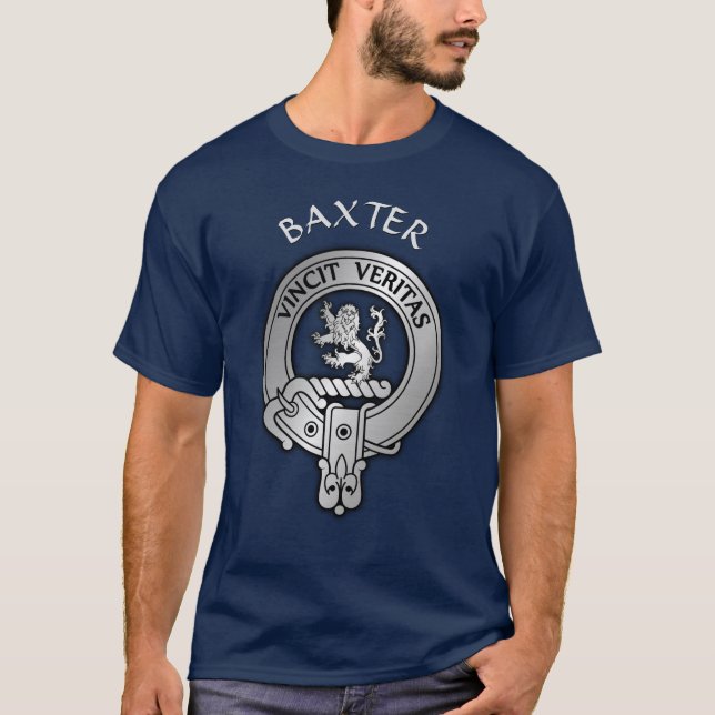Clan Baxter Wappen T-Shirt (Vorderseite)