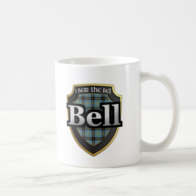 Clan Bell Dynastie écossaise Tartan Mugs tasses (Droite)