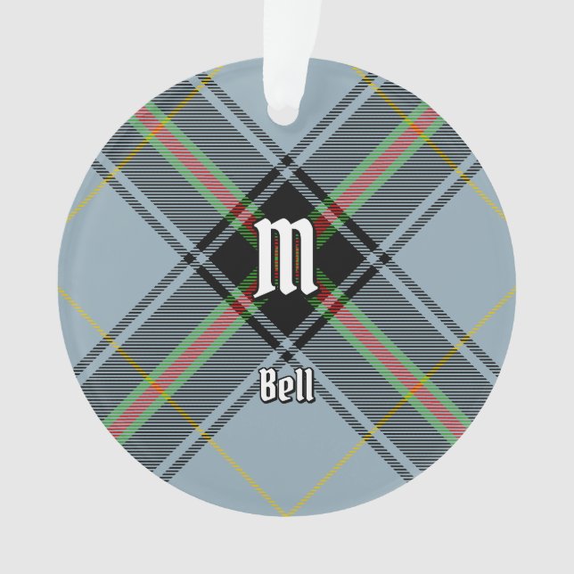 Clan Bell Tartan Ornament (Vorderseite)