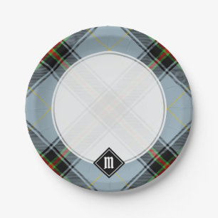 Clan Bell Tartan Pappteller