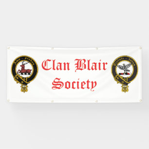 Clan-Blair-Gesellschafts-Fahne Banner