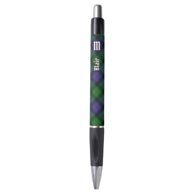Clan Blair Tartan Pen Kugelschreiber (Vorderseite Vertikal)