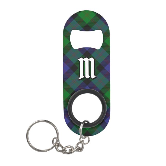 Clan Blair Tartan Schlüsselanhänger Flaschenöffner (Vorderseite)