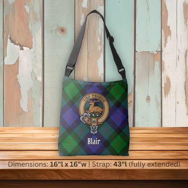 Clan Blair Tartan Tragetaschen Mit Langen Trägern (Von Creator hochgeladen)