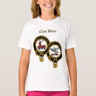 Clan Blair Wappen mit dem Namen Girl's Ruffle T -  T-Shirt