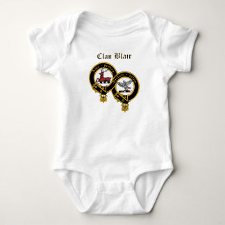 Clan Blair Wappen mit Name Baby Jumper Baby Strampler