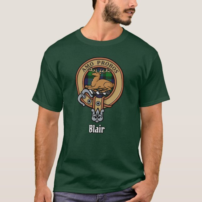 Clan Blair Wappen T - Shirt (Vorderseite)