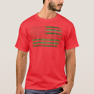 Clan Blane Scottish tartan, US-Flaggenkilometer, S T-Shirt
