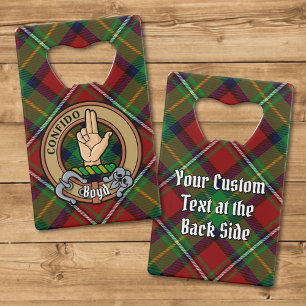 Clan Boyd Crest sur Tartan