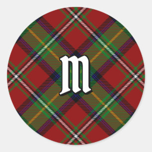 Clan Boyd Tartan Runder Aufkleber