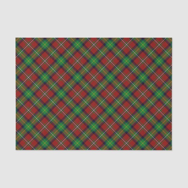 Clan Boyd Tartan Seidenpapier (Vorderseite)