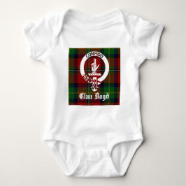 Clan Boyd Wappen Tartan Baby Strampler