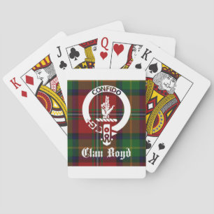 Clan Boyd Wappen Tartan Spielkarten
