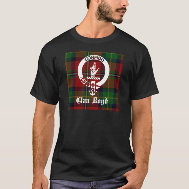 Clan Boyd Wappen Tartan T-Shirt (Vorderseite)