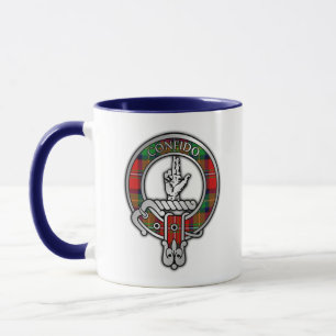 Clan Boyd Wappen & Tartan Tasse