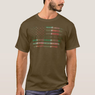 Clan Brisbane Scottish tartan US flagge Schottland T-Shirt