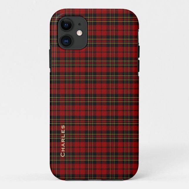 Clan Brodie Tartan Plaid iPhone 5 Coque (Dos)