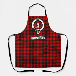 Clan Brodie Wappen Abzeichen & Tartan Schürze