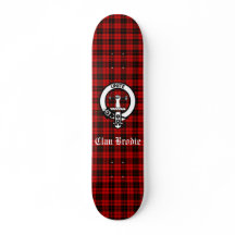 Clan Brodie Wappen Abzeichen und Tartan