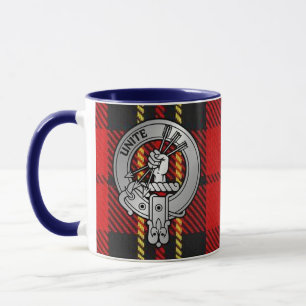 Clan Brodie Wappen & Tartan Tasse