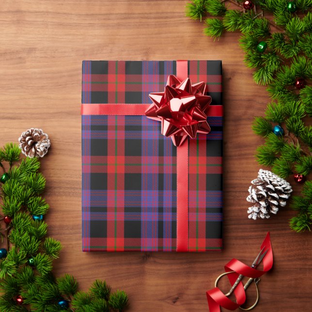 Clan Brown Tartan Geschenkpapier (Feiertagsgeschenk)