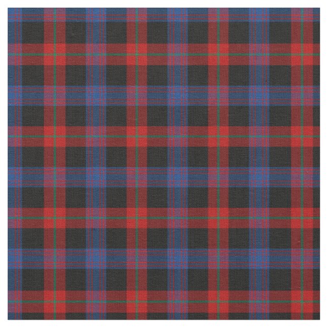Clan Brown Tartan Stoff (Nahaufnahme)