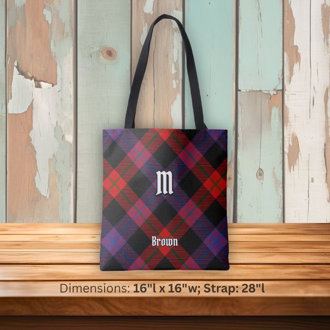 Clan Brown Tartan Tasche (Von Creator hochgeladen)