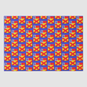 Clan Bruce Coat of Arms Pattern Seidenpapier