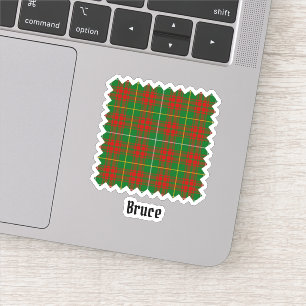 Clan Bruce Hunting Tartan Aufkleber