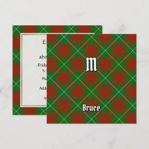 Clan Bruce Hunting Tartan Einladung