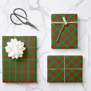 Clan Bruce Hunting Tartan Geschenkpapier Set