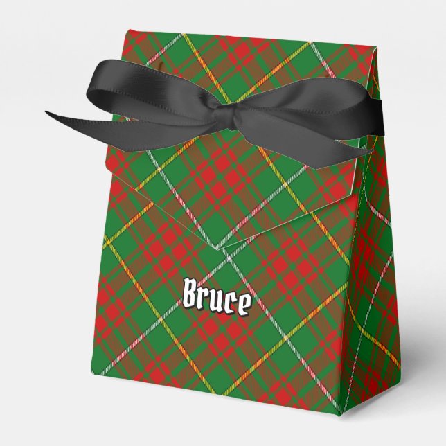 Clan Bruce Hunting Tartan Geschenkschachtel (Vorderseite)