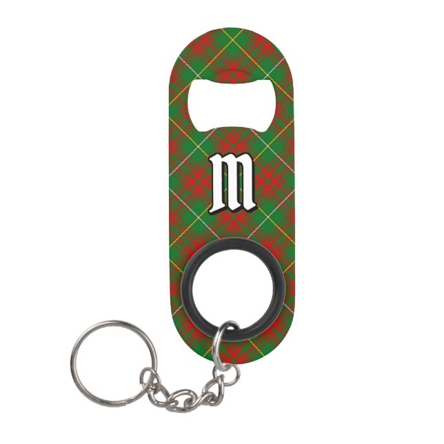 Clan Bruce Hunting Tartan Mini Flaschenöffner (Vorderseite)