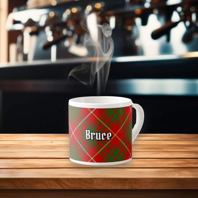 Clan Bruce Tartan Espressotasse (Von Creator hochgeladen)
