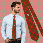 Clan Bruce Tartan Krawatte<br><div class="desc">Clan Bruce traditioneller Tartan mit modernen Farben. Nahtloses Muster. Benutzerdefiniertes Monogramm.</div>