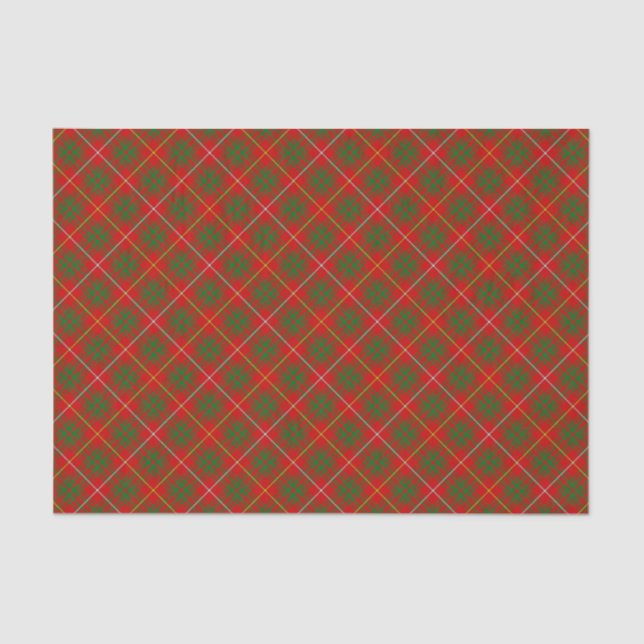 Clan Bruce Tartan Seidenpapier (Vorderseite)